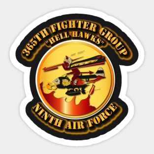 365th FG - 9th AF Sticker